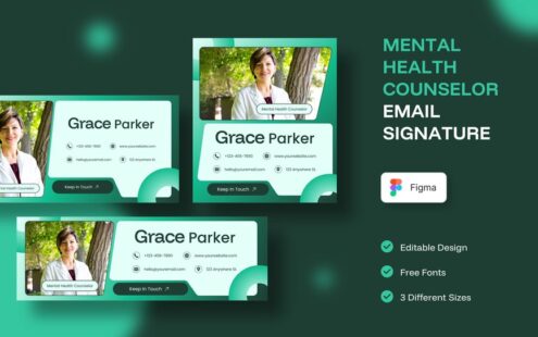 心理健康咨询师电子邮件签名