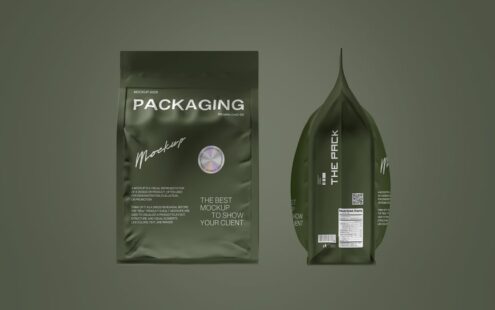 自立袋包装模型套装