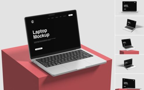 笔记本电脑模型