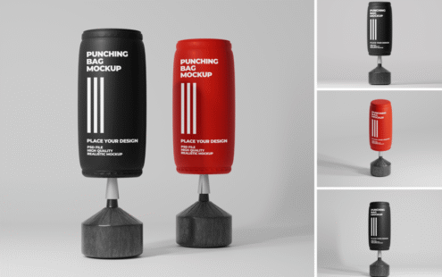 拳击沙袋模型