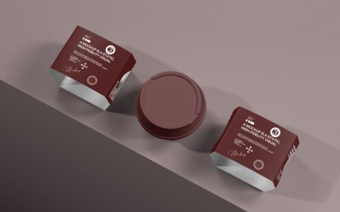 食品包装盒模型套装