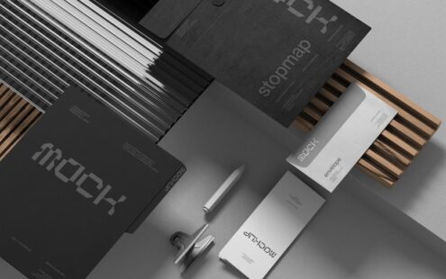 文具品牌模型布局