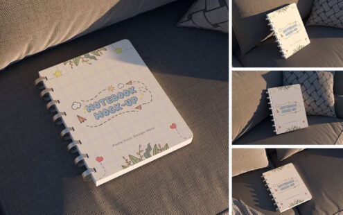 螺旋笔记本模型