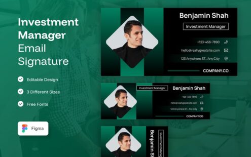 投资经理电子邮件签名