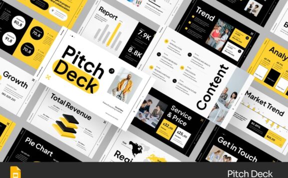 融资演示PPT模板 (PPTX)