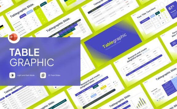 信息图表PPT模板 (PPTX)