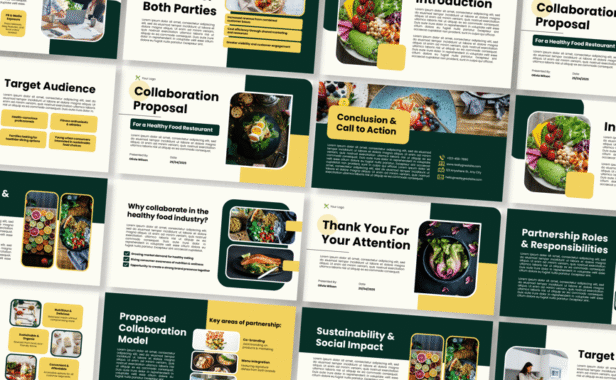 协作提案演示文稿PPT模板 (PPTX)