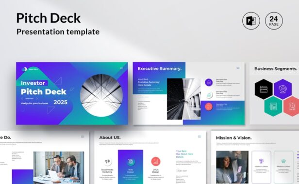 产品和服务竞争战略PPT模板 (PPTX)