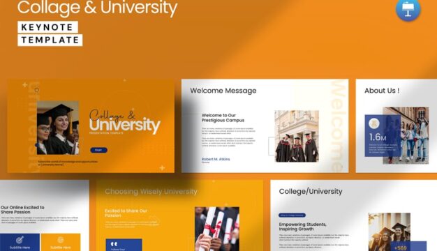 大学主题演讲模板