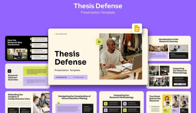 论文答辩 Google 幻灯片