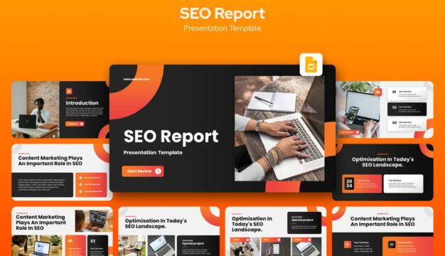 SEO报告Google幻灯片