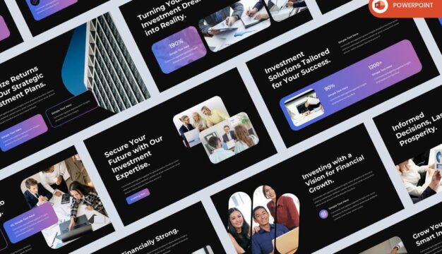 商业投资PowerPoint模板