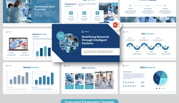 科研数据 Powerpoint