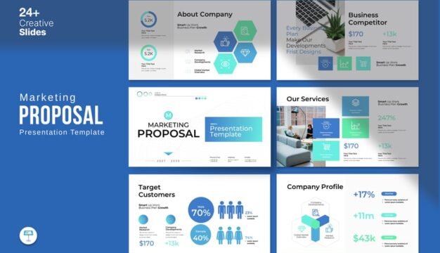 营销提案主题演讲模板