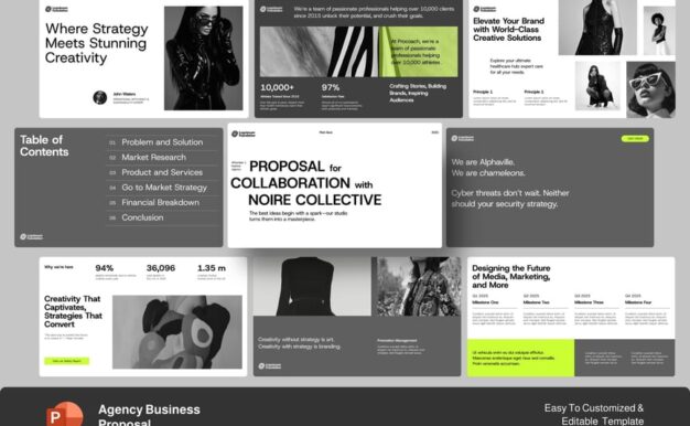 代理业务建议PPT模板 (PPTX)