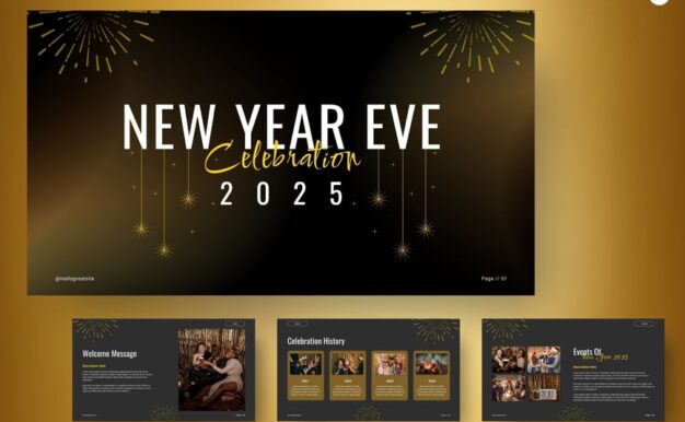 活动节日PPT模板 (PPTX)