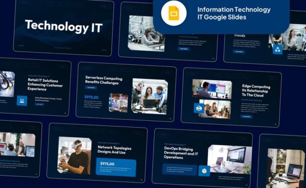 信息技术 IT Google 幻灯片