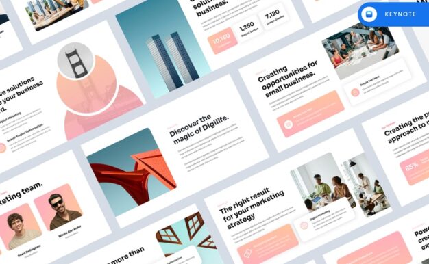 商业主题演讲模板