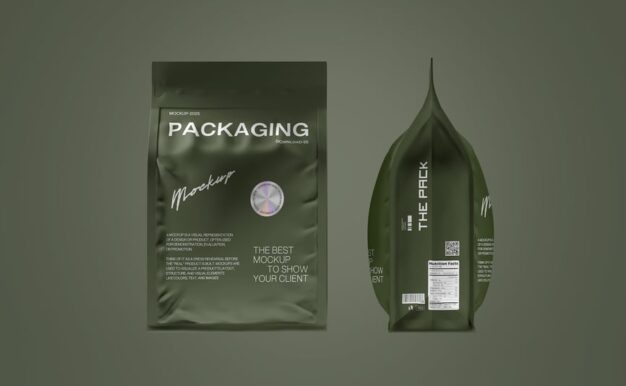 自立袋包装模型套装