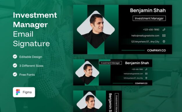 投资经理电子邮件签名