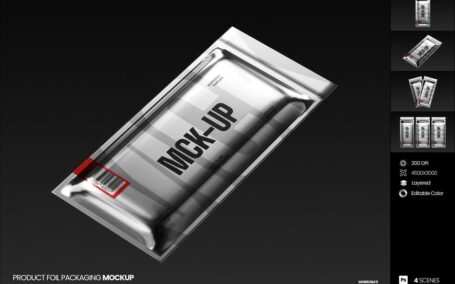 产品铝箔包装模型