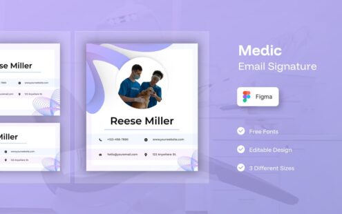 医护人员电子邮件签名