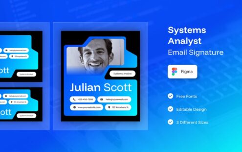系统分析师电子邮件签名