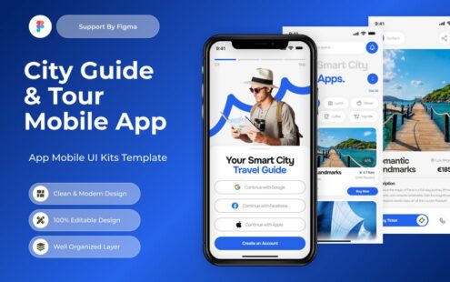 Citynest-城市指南和旅游移动应用程序