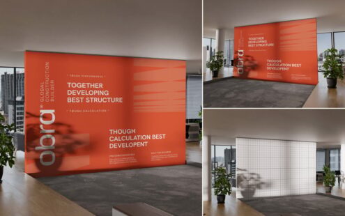 办公室墙面模型