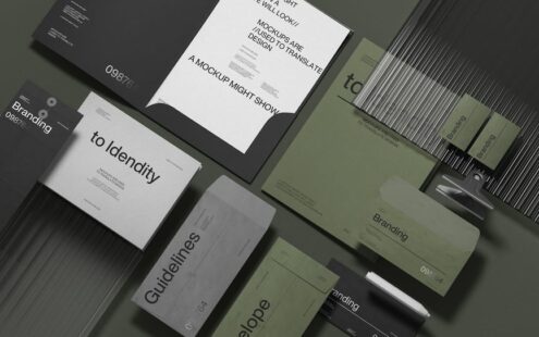 文具品牌识别模型套装