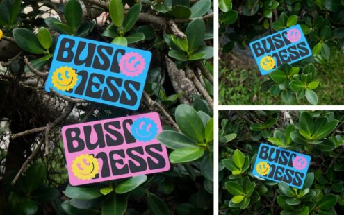 可定制的商务名片模型