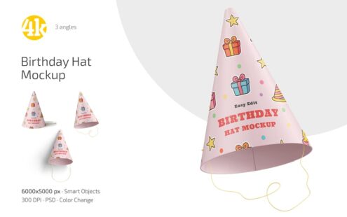 生日帽样机套装