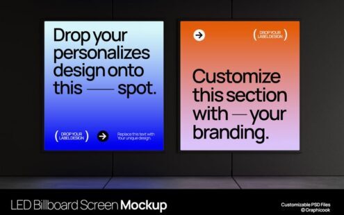 LED广告牌屏幕模型