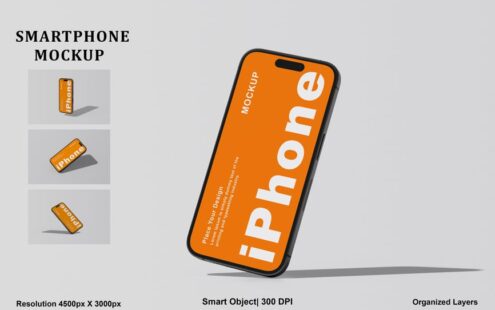 高级 iPhone 模型 – 高品质版