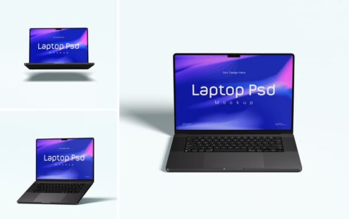 笔记本电脑模型