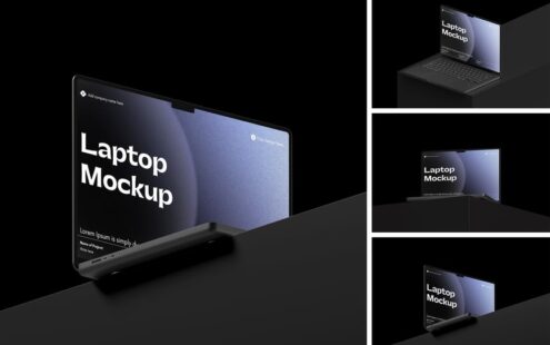 笔记本电脑模型