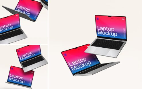 笔记本电脑模型