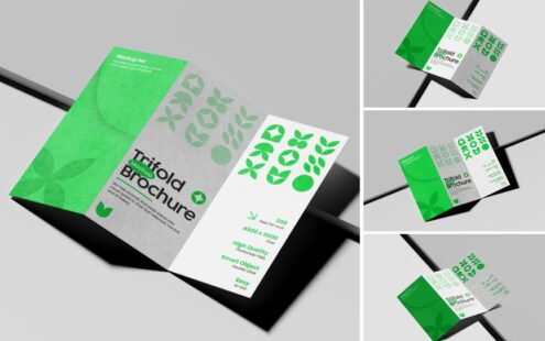 纸质宣传册品牌模型