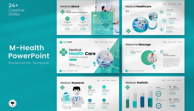 医疗保健主题演讲模板