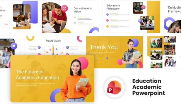 学术教育 PowerPoint