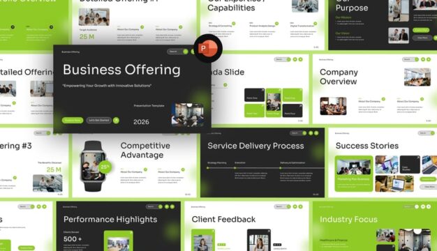 商业产品介绍 PowerPoint