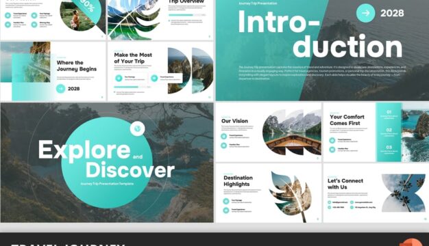 旅行旅程 PowerPoint