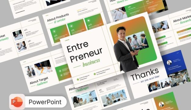 Venturex 企业家商业 PowerPoint