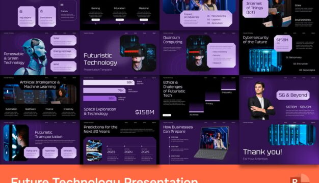 未来科技 PowerPoint