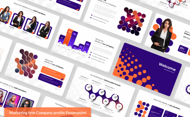 营销公司 – 公司简介 PowerPoint