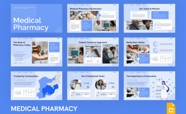 医学药学谷歌幻灯片