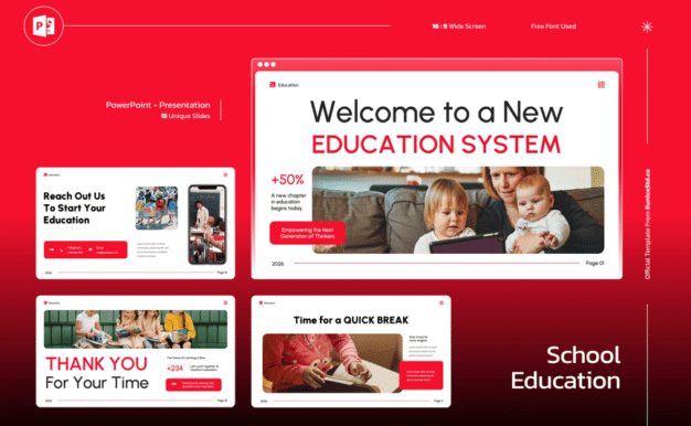 教育类 PowerPoint 模板