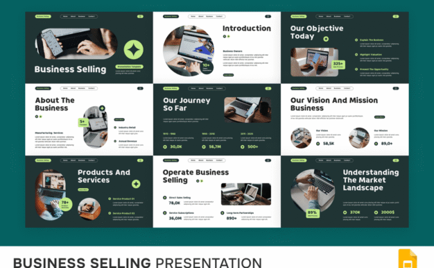 商业销售 Google Slides