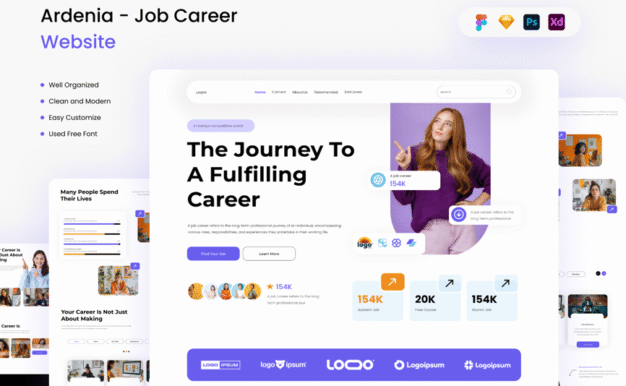 Ardenia – 求职网站