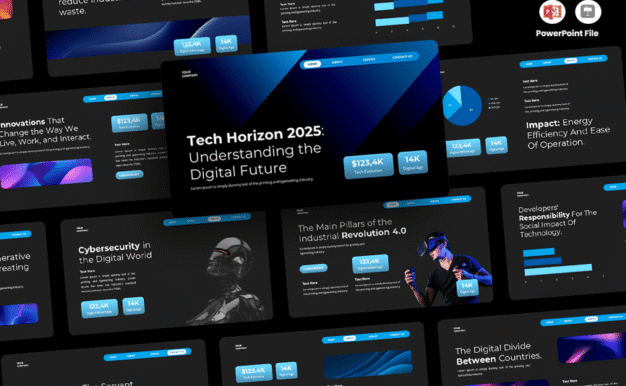 科技 – PowerPoint 模板